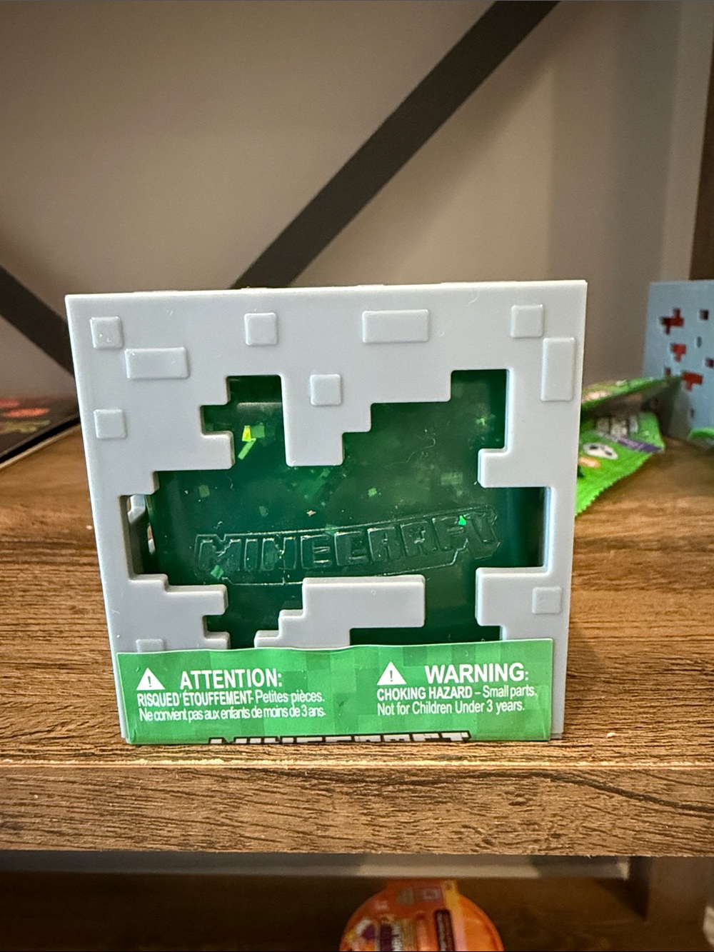 Minecraft Green Translucent Jelly Cube - Official Minecraft